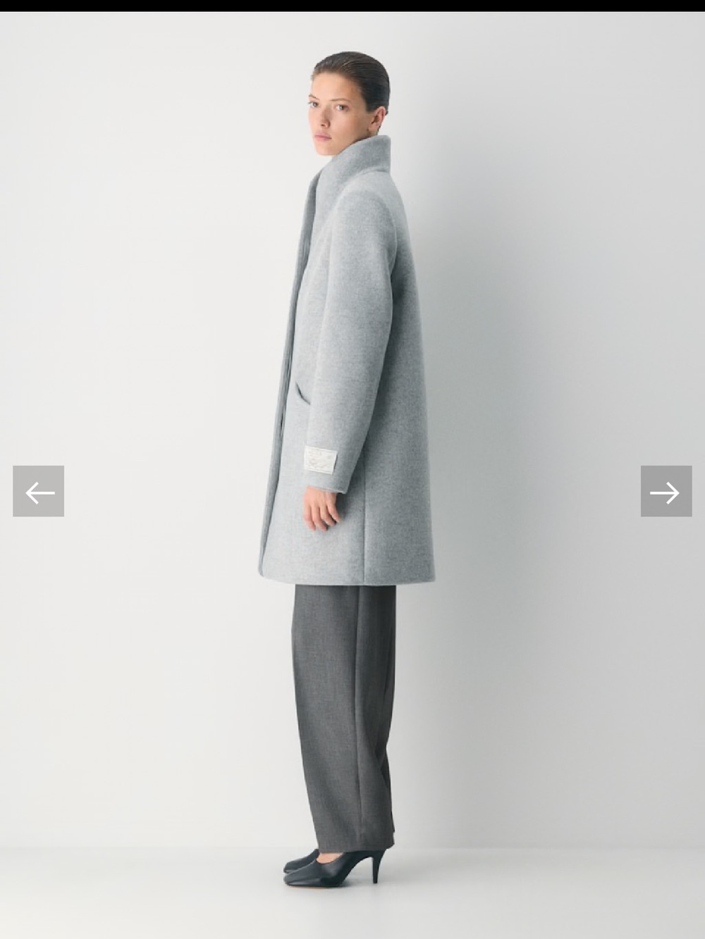 The Cocoon Coat - Luxe Wool Cashmere - Picture 14 of 14